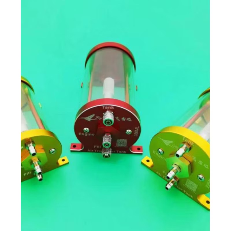 油濾 噴射 航模 渦噴 發動機專用UAT高透亮密封防氣泡油箱128ML 220 280ML 330ML-細節圖4