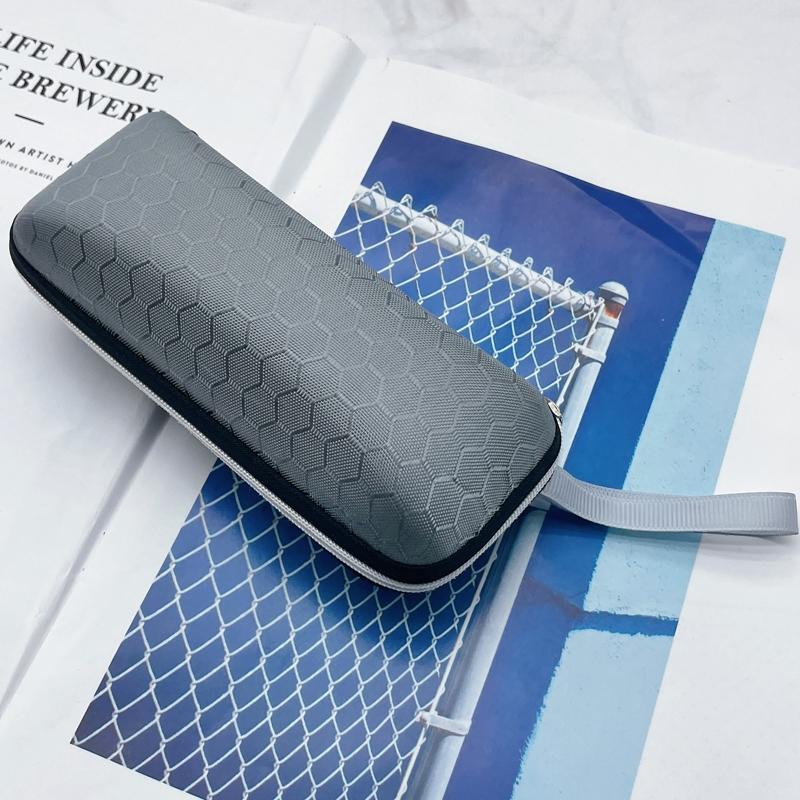 台中現貨 最新款 太陽眼鏡盒 EVA 拉鍊盒 眼鏡盒 (送高級眼鏡布) 全新到貨 (3色任選)-細節圖3