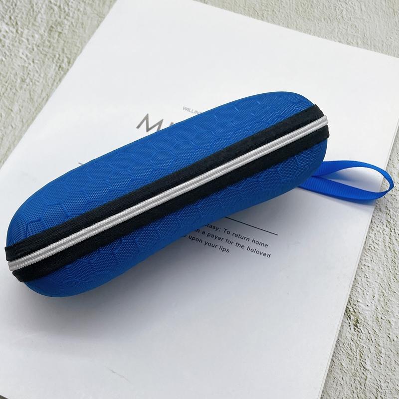 台中現貨 最新款 太陽眼鏡盒 EVA 拉鍊盒 眼鏡盒 (送高級眼鏡布) 全新到貨 (3色任選)-細節圖4