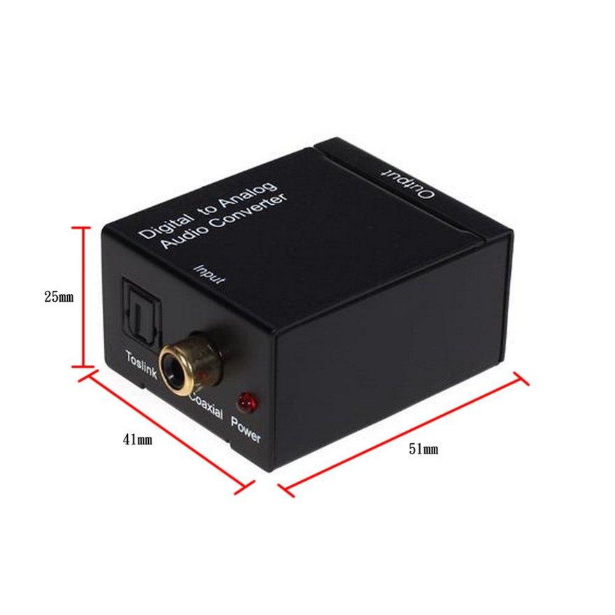 台中現貨 光纖轉類比 光纖轉RCA 音源轉換 DAC接喇叭 SPDIF轉類比 同軸數位 數位轉類比 光纖轉AV-細節圖4