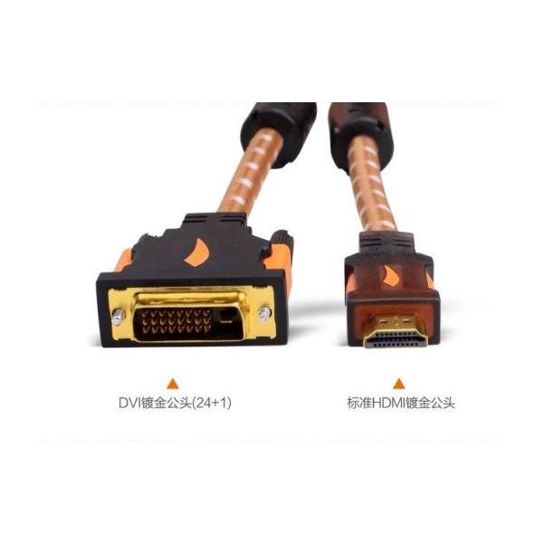 台中現貨 1.5米 HDMI轉DVI 轉接線 DVI轉HDMI 雙向互轉 1080P 電視 電腦 PS4 SWITCH-細節圖5