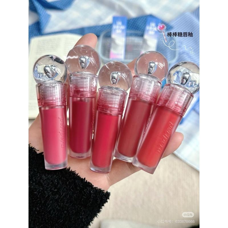 peripera 棒棒糖唇釉 啞光絲絨 水霧口紅 霧面唇膏 純欲愛心奶油唇泥 韓國代購-細節圖4