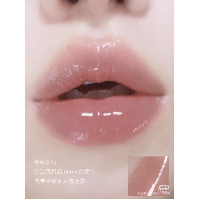 haggard黑燼 伊莫怪獸 小胖墩護唇蜜 玻璃鏡面 水光亮面有色口紅唇釉唇膏潤唇膏-細節圖5