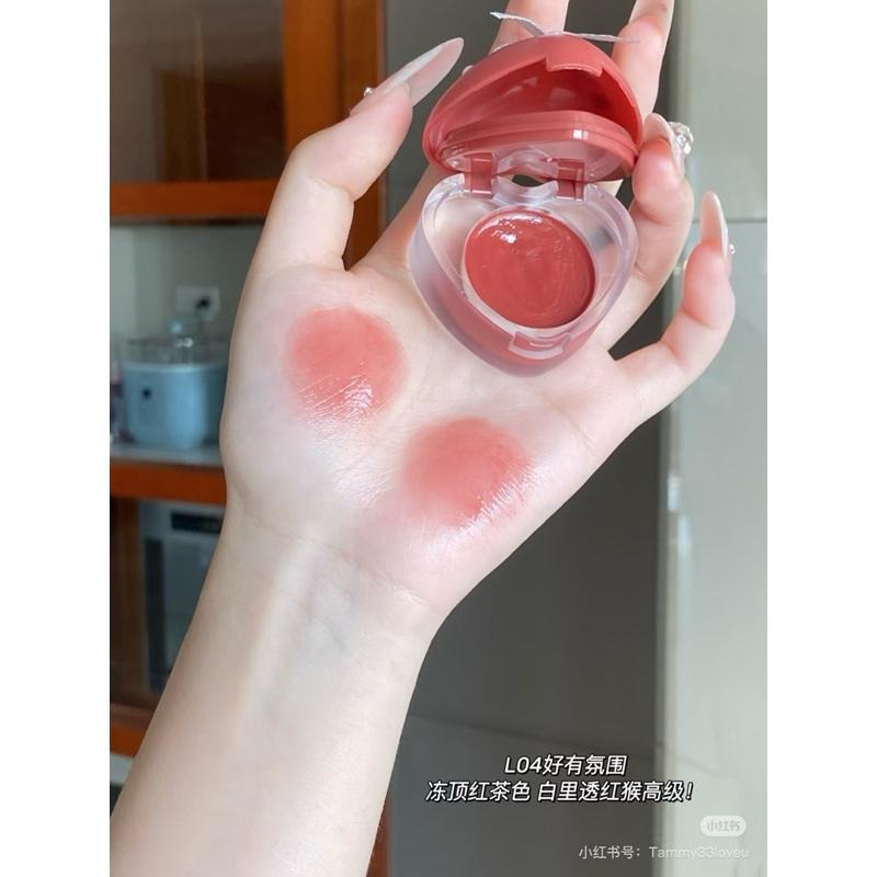 VEECCI唯資 布丁唇頰多用膏 自然水光感 韓系妝容唇釉腮紅水潤保濕脣膏腮紅-細節圖6