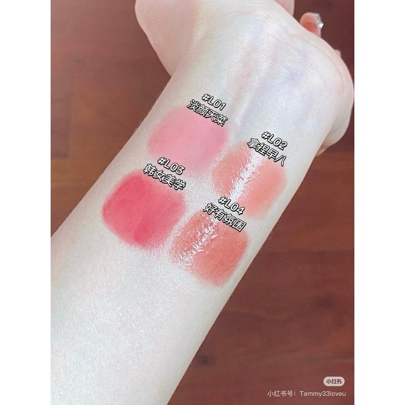 VEECCI唯資 布丁唇頰多用膏 自然水光感 韓系妝容唇釉腮紅水潤保濕脣膏腮紅-細節圖7