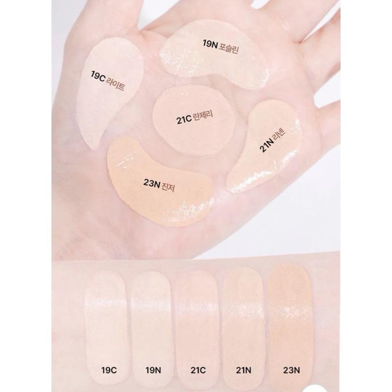 韓國 CLIO珂萊歐 氣墊粉餅 『送替換裝』 粉方盒 完美光澤氣墊粉餅套組 持妝控油保濕輕薄粉底液bb霜遮瑕-細節圖5