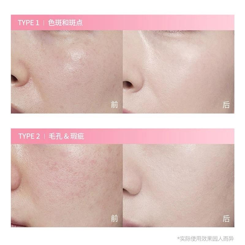 SAMU莎繆 氣墊 舒緩平衡粉底液 SAM’U 水光保濕清爽遮瑕 養膚持久不易卡粉不易斑駁-細節圖7