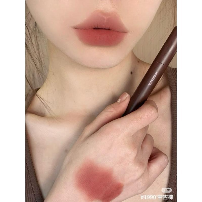 Joocyee酵色 粉霧口紅筆 『虞書欣同款』 唇膏啞光霧面秋冬復古口紅唇釉唇泥-細節圖6