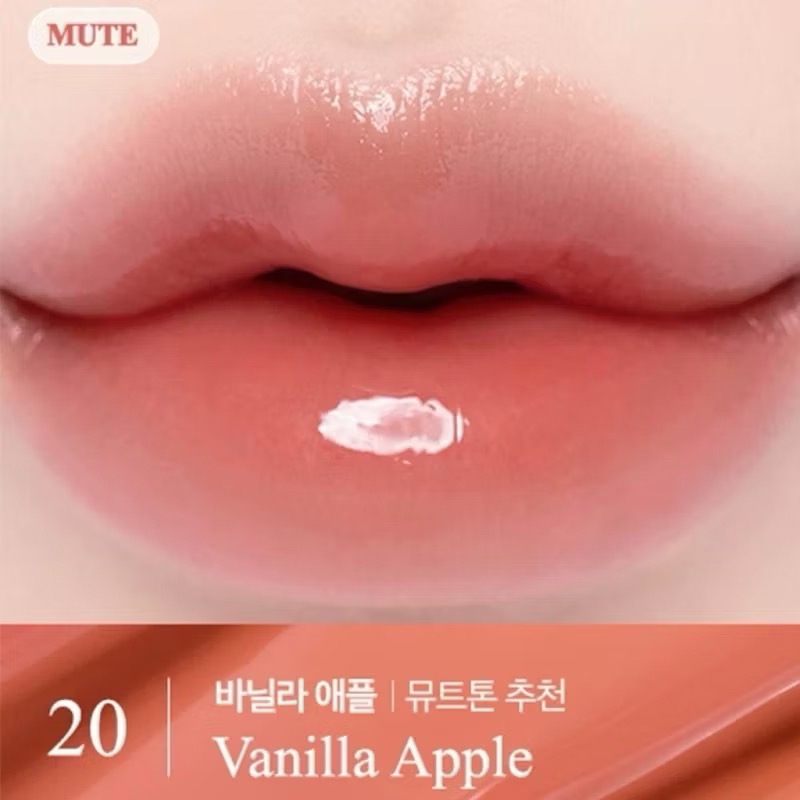 韓國 CLIO 蘋果系列玻璃唇釉 Crystal Glam Tint 水晶光澤唇膏新色水光鏡面口紅 韓國代購-規格圖9