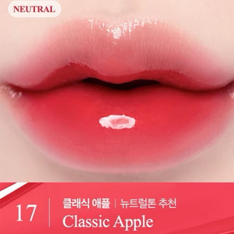 韓國 CLIO 蘋果系列玻璃唇釉 Crystal Glam Tint 水晶光澤唇膏新色水光鏡面口紅 韓國代購-規格圖9