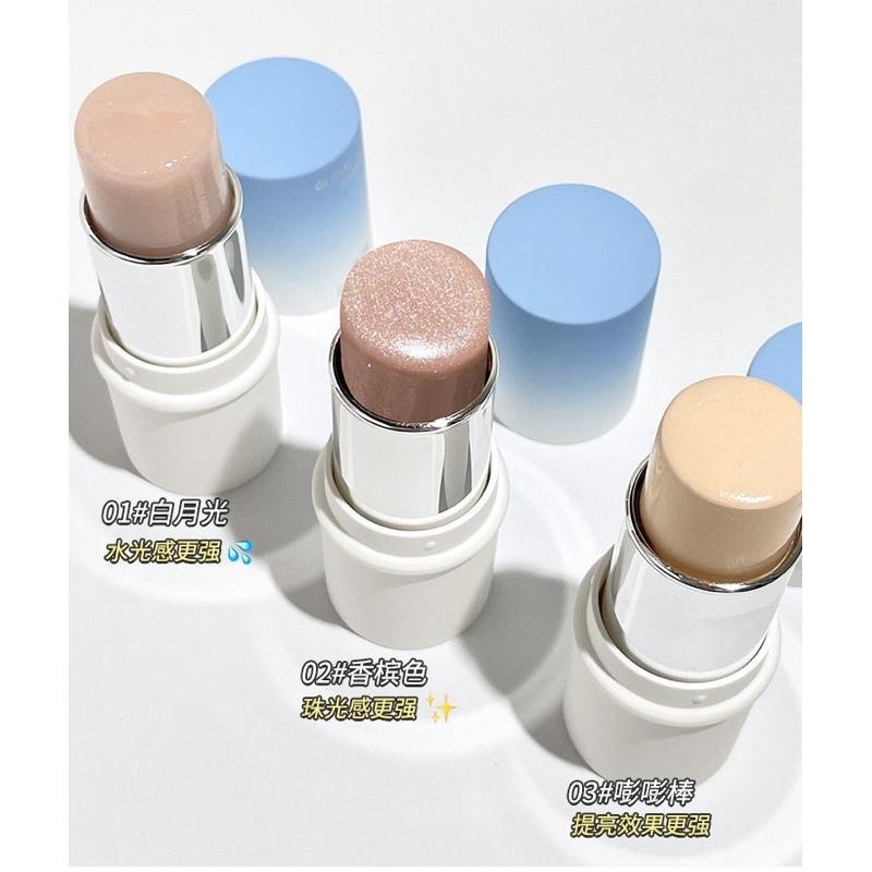 Gellas 高光棒 韓妝偽素顏高光膏 韓式水光肌妝效神器 水光多用棒顴骨臉頰提亮透亮打亮棒-細節圖2