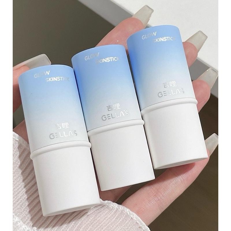 Gellas 高光棒 韓妝偽素顏高光膏 韓式水光肌妝效神器 水光多用棒顴骨臉頰提亮透亮打亮棒-細節圖9