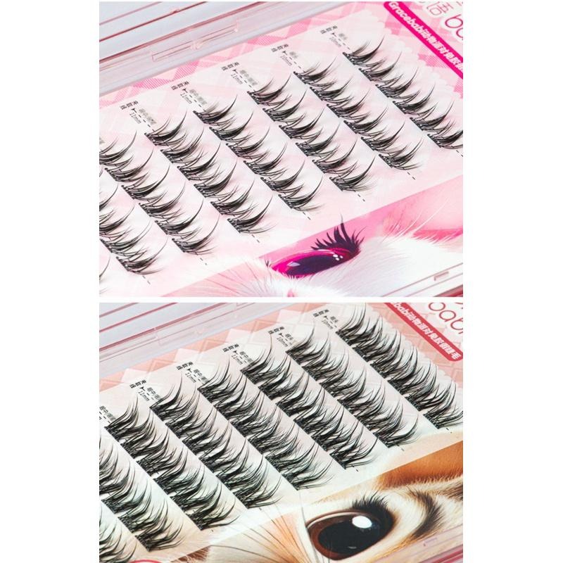 Gracebabi瑰寶秘語 動物派對免膠假睫毛 自然仿真單簇 自黏假睫毛 自粘眼睫毛 免膠免卸 上鏡大眼-細節圖7