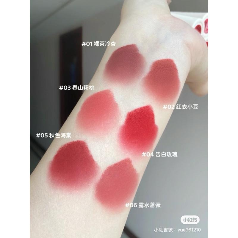 Mooekiss木柯詩 唇泥 絨霧太空泥 秋冬霧面啞光唇釉口紅 新品柔霧不沾杯唇霜-細節圖7