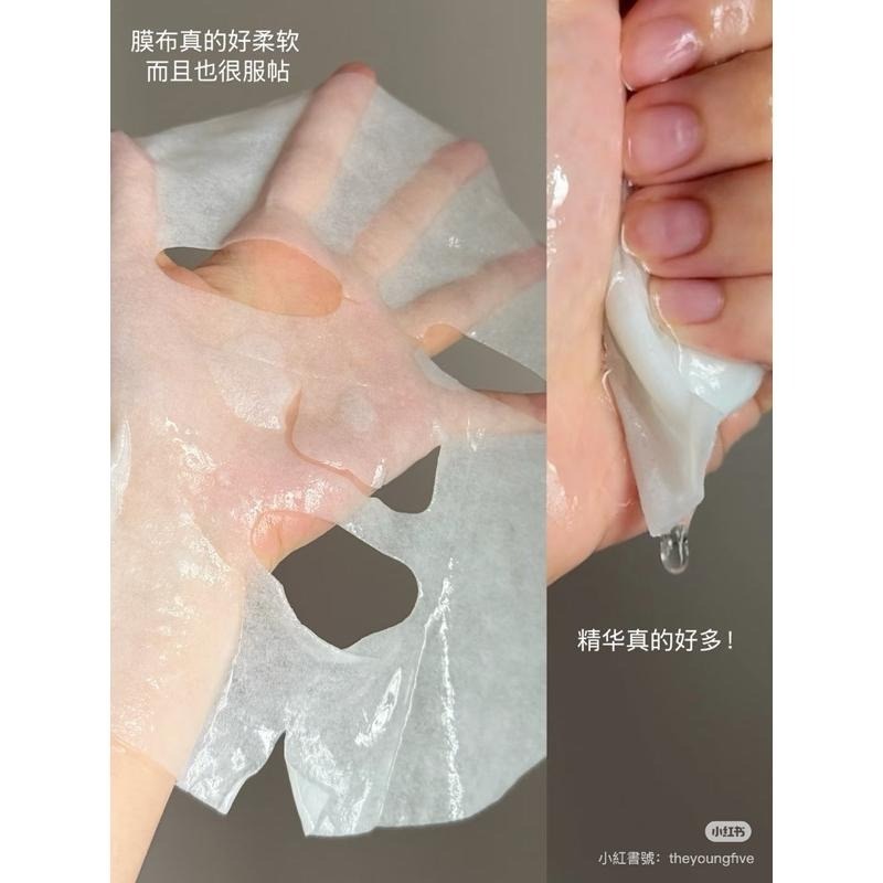 韓國 Torriden 低分子5D玻尿酸精華面膜 積雪草舒緩修護面膜 桃瑞丹 單片 補水保濕面膜-細節圖4