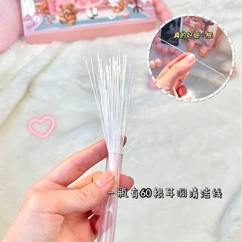 GECOMO格蒙 水蜜桃耳部清潔液 洗耳線除耳垢防堵耳洞護理清潔-細節圖5