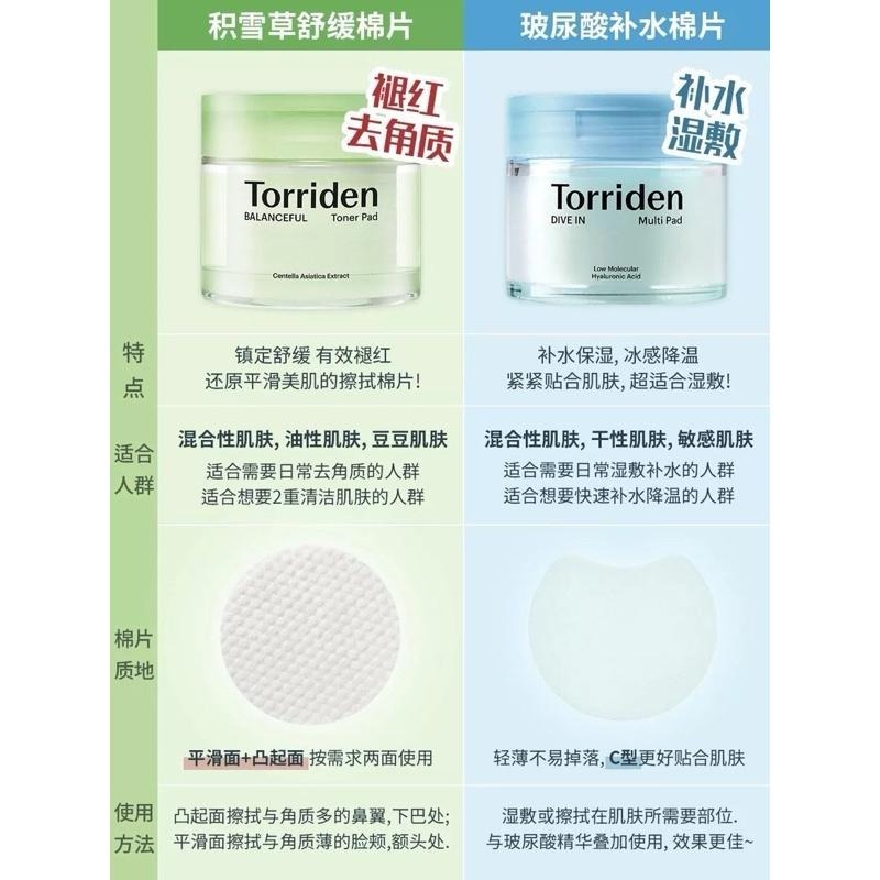 Torriden 保濕棉片 桃瑞丹 濕敷棉片 玻尿酸補水保濕修護積雪草鎮靜舒緩精華面膜-細節圖8