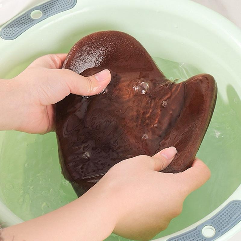 身體乳手套 快速塗抹神器 『趙露思推薦』 擦防曬霜精油懶人按摩植絨手套塗乳液工具-細節圖3