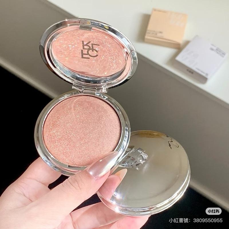 菲鹿兒 星系高光膏 單色臉部提亮面部打亮細閃珠光亮片爆閃持久土豆泥質地-細節圖5