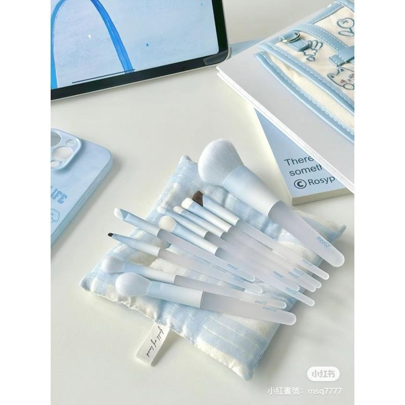 MSQ魅絲蔻x陳圓圓聯名刷具 2.0 一氣呵陳化妝刷 動物毛眼影刷修容刷腮紅刷眼線刷-細節圖5