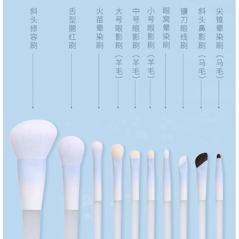 MSQ魅絲蔻x陳圓圓聯名刷具 2.0 一氣呵陳化妝刷 動物毛眼影刷修容刷腮紅刷眼線刷-細節圖8