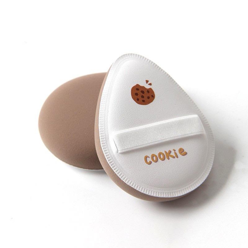 芝士曲奇棉花糖粉撲 水滴形氣墊粉撲 乾濕兩用 空氣粉撲 超軟不易吃粉化妝海綿-細節圖6