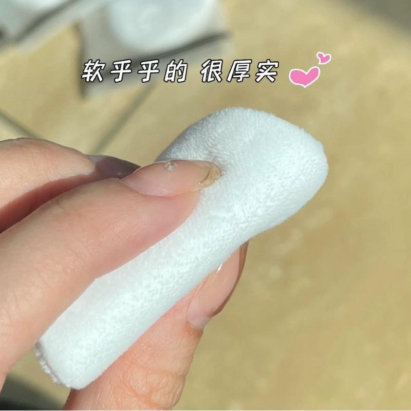 甜甜圈植絨粉撲 純棉絨面美顏撲 柔韌親膚質感細膩蜜粉撲散粉撲定妝粉撲化妝工具-細節圖4