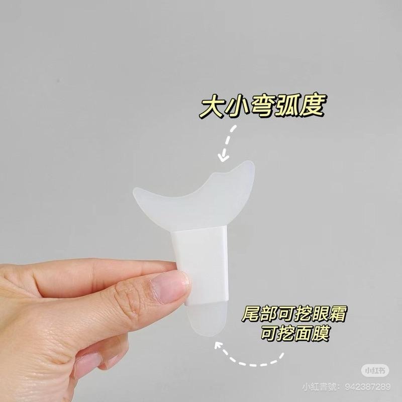 畫眼線睫毛輔助器 新手化眼妝臥蠶塗眼影 化妝輔助矽膠上妝眼部輔助工具-細節圖3