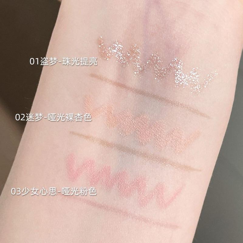 PUCO 雙頭臥蠶筆 眼線筆 高光提亮雙效放大雙眼立體眼妝啞光珠光-細節圖2