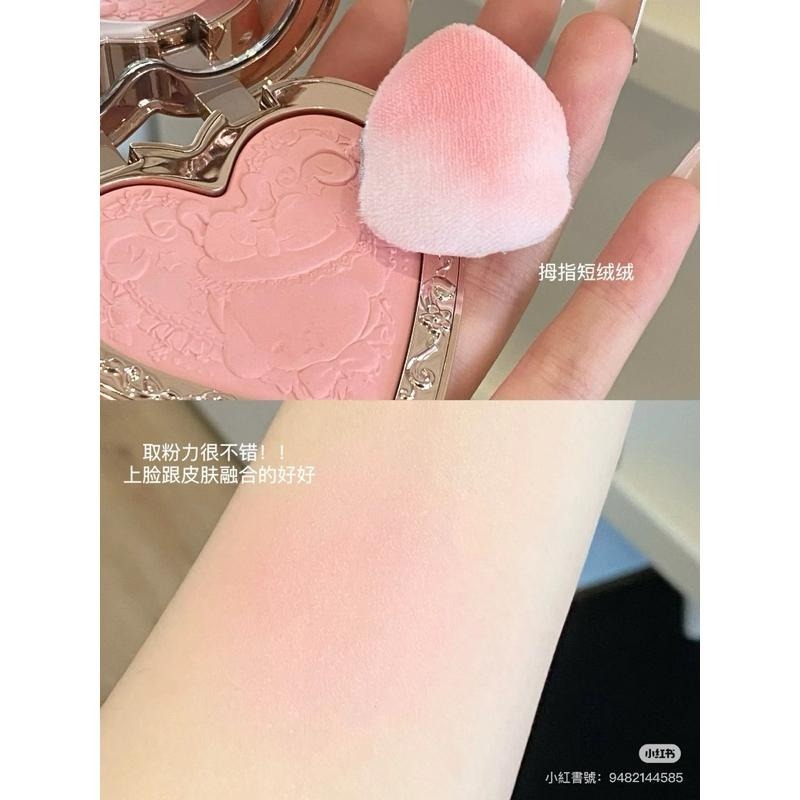 everbab艾蓓拉 蝴蝶結迷你拇指粉撲 手指氣墊撲 遮瑕腮紅mini粉撲 細節粉撲化妝工具化妝海綿-細節圖4