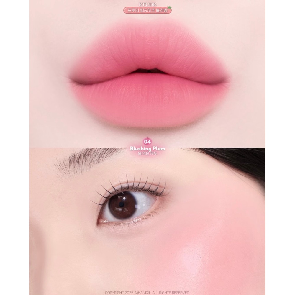 ETUDE HOUSE 新品 果醬唇頰兩用膏 水果腮紅 水潤唇膏 唇頰兩用 啞光霧面唇彩 唇釉 口紅-細節圖5