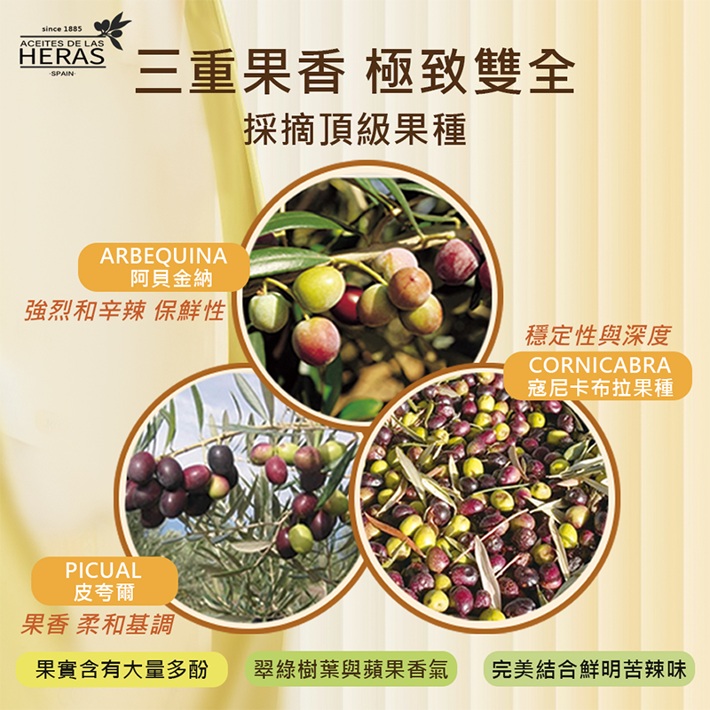 【台灣總代理】(限時特惠)西班牙原裝 香樂煮HERAS100%特級冷壓初榨橄欖油-5L桶裝 涼拌 煎煮炒炸皆宜-細節圖4