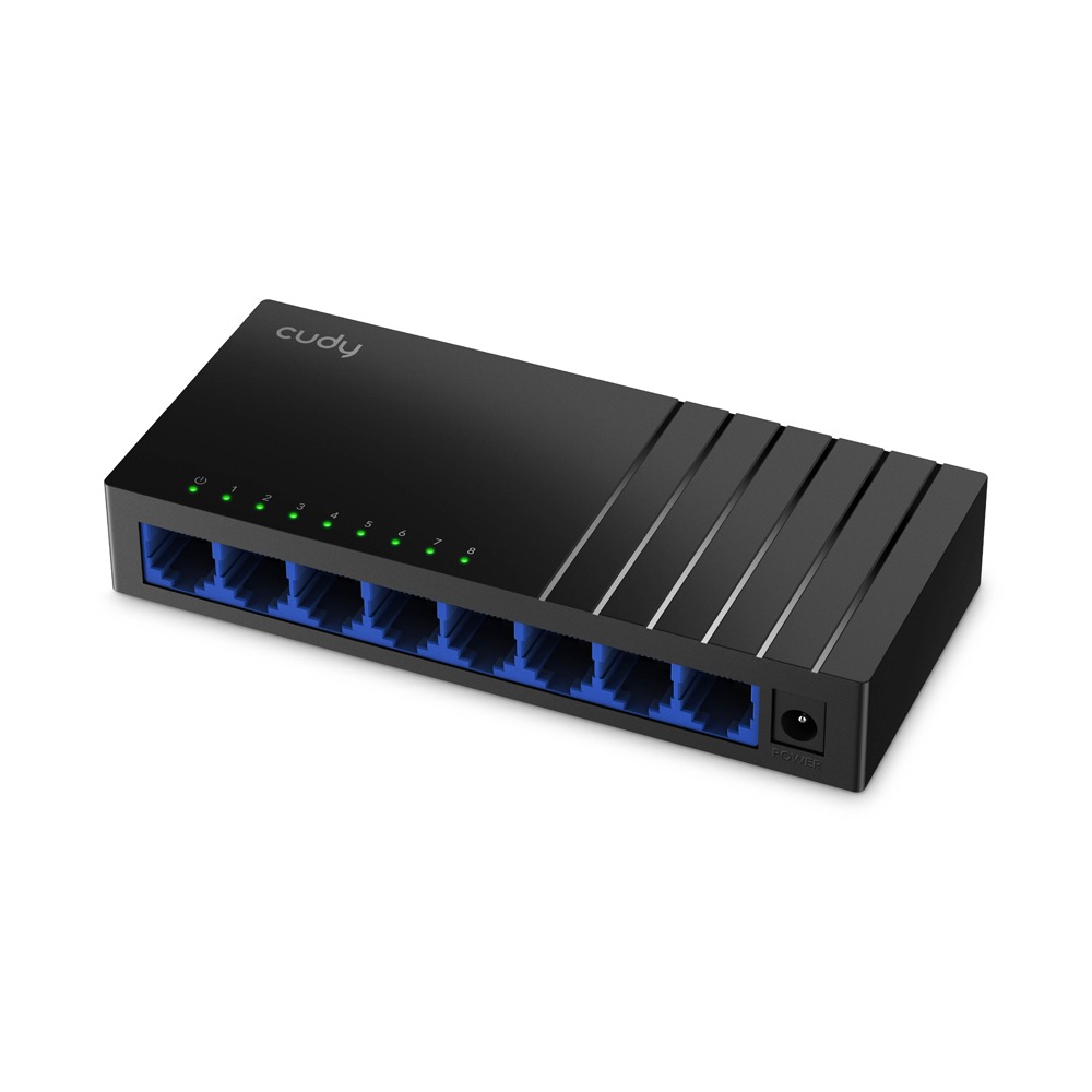 cudy GS108D 8埠 Gigabit桌上型網路交換器,集線器,HUB-細節圖3