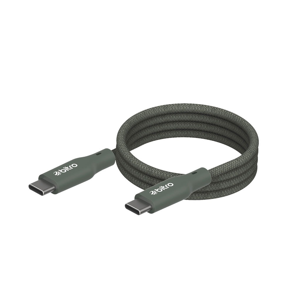 bitro Type-C to C 60W充電傳輸線 120CM 手機 蘋果 安卓 MAC 筆電 充電線 台灣製造-規格圖9