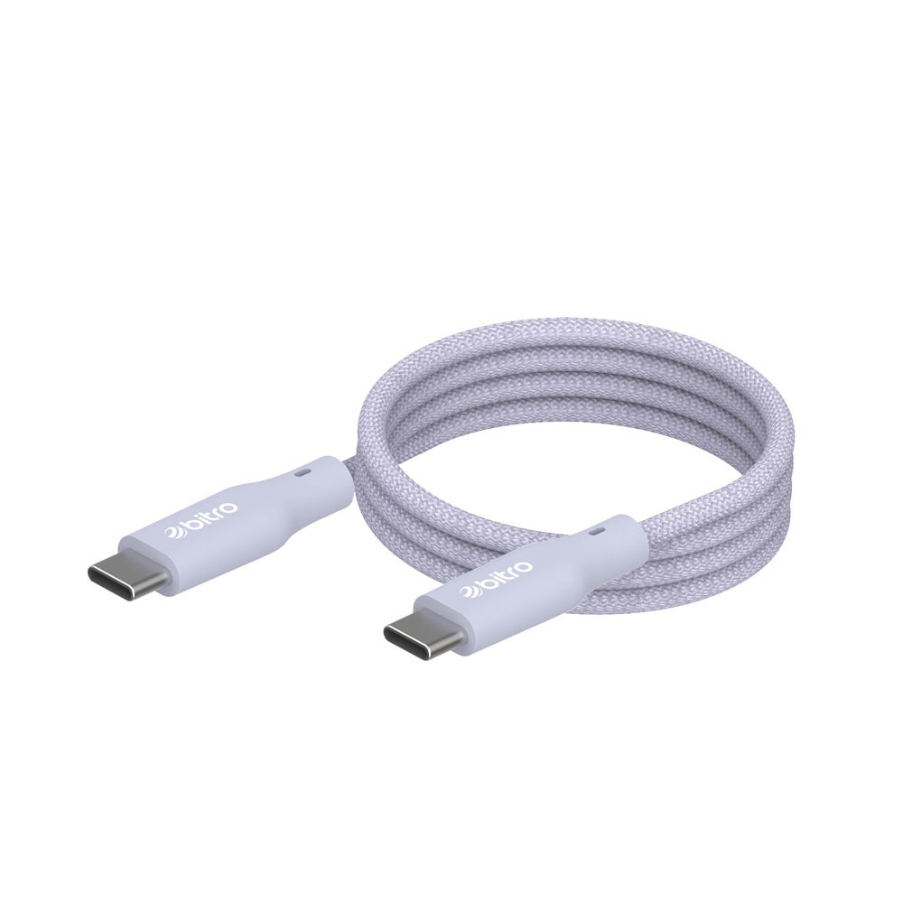 bitro Type-C to C 60W充電傳輸線 120CM 手機 蘋果 安卓 MAC 筆電 充電線 台灣製造-規格圖9