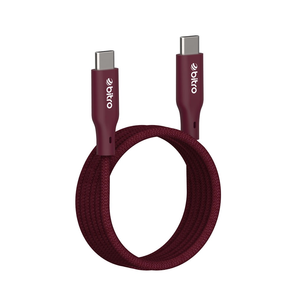 bitro Type-C to C 60W充電傳輸線 2M 手機 蘋果 安卓 MAC 筆電 充電線 台灣製造-規格圖8