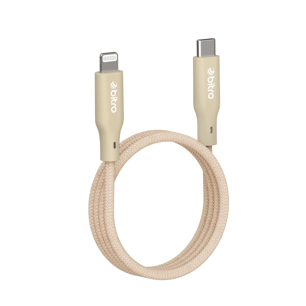 bitro Type-C Lightning 蘋果MFi認證PD快充線 120公分 iPhone 台灣製造-規格圖8