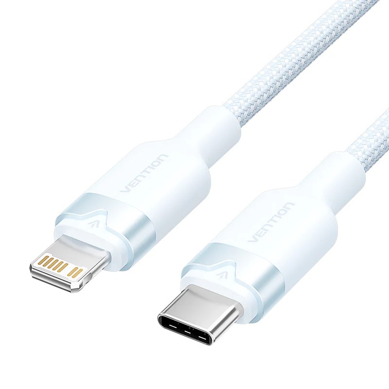 VENTION 威迅 Type C to Lightning 編織快充數據線 USB 2.027W 1M 2M-細節圖10