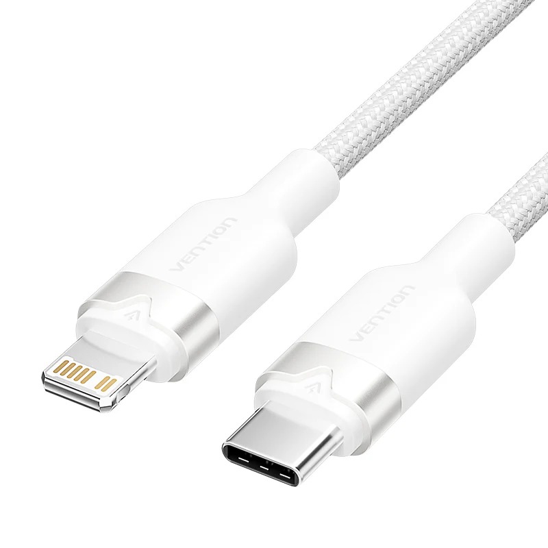 VENTION 威迅 Type C to Lightning 編織快充數據線 USB 2.027W 1M 2M-規格圖11
