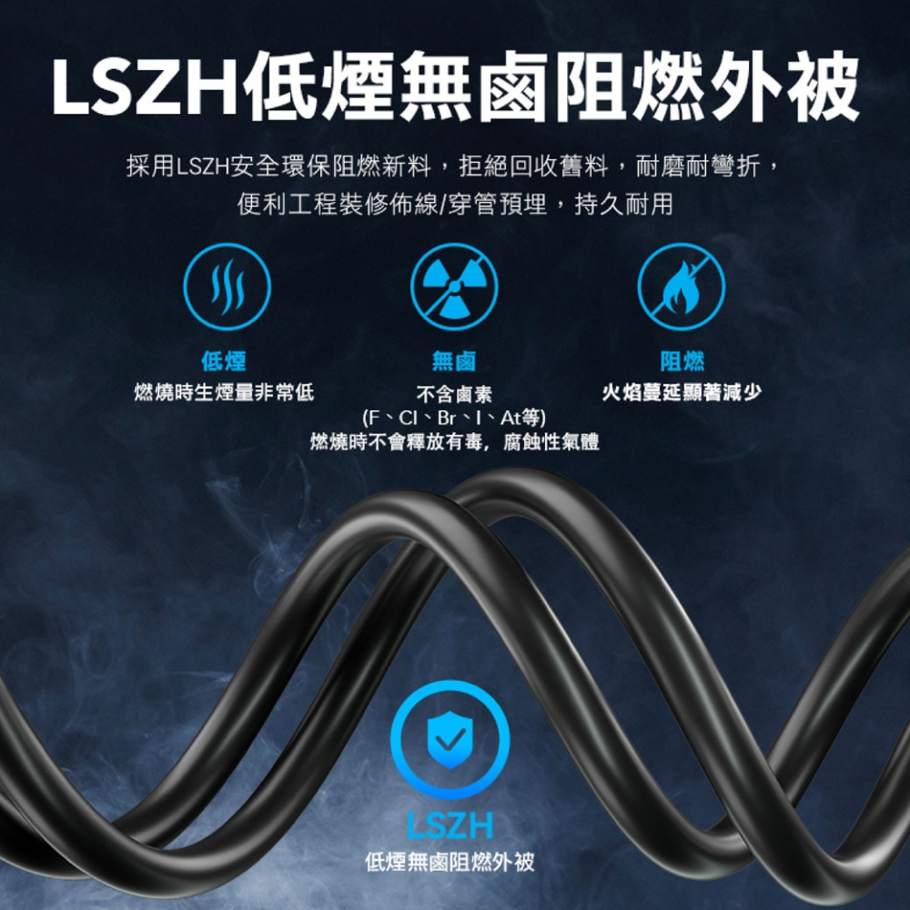 VENTION 威迅 Cat.8 電競高速網路線 RJ45 福祿克認證 1-2M 灰色 26AWG無氧銅芯-細節圖9