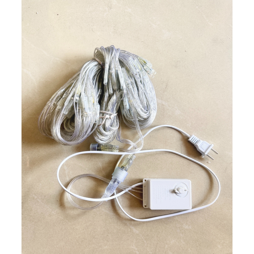 高品質led網燈 1.5米*1.5米 144燈 可串接 戶外防水 110v/ 220v-細節圖3