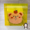 橘子雜貨店🍊可愛動物密封夾鏈袋🍊8種款式13.5×13.5cm-規格圖1