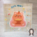 橘子雜貨店🍊可愛動物密封夾鏈袋🍊8種款式13.5×13.5cm-規格圖1