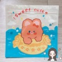 橘子雜貨店🍊可愛動物密封夾鏈袋🍊8種款式13.5×13.5cm-規格圖1