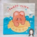 橘子雜貨店🍊可愛動物密封夾鏈袋🍊8種款式13.5×13.5cm-規格圖1