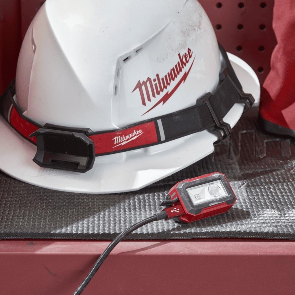 美沃奇 Milwaukee 隨身USB工作頭燈 (450流明) IR HL450-細節圖4