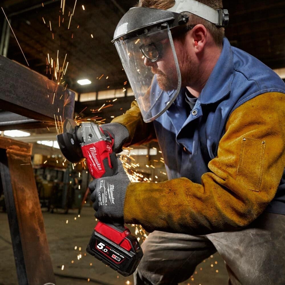 美沃奇 Milwaukee M18 FUEL™鋰電無碳刷4＂調速速停砂輪機 M18 FSAGV100XB-細節圖3