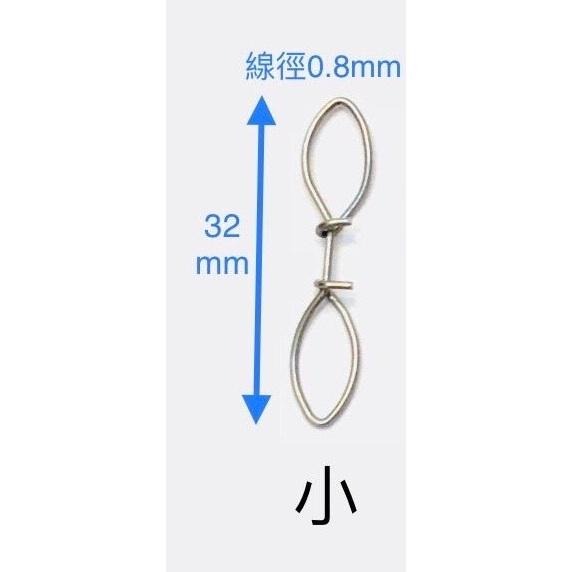 304不鏽鋼 台製快速別針 魔術別針 大/中/小 100支/包-細節圖4