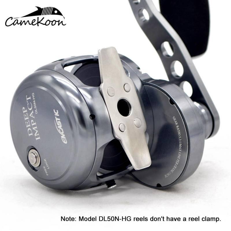 CAMEKON DL50N 窄線杯型 齒比5.3:1 大拉力30kg, 9+2 BB 培林慢速鐵板鼓捲-細節圖4