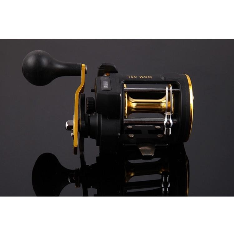 Lizard OSM050L 10kg 大拉力 齒輪比 6: 1 帶計數器釣魚鼓捲(右手版)-細節圖6